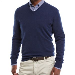 Neiman Marcus EXCLUSIVE V-Neck Wool Sweater